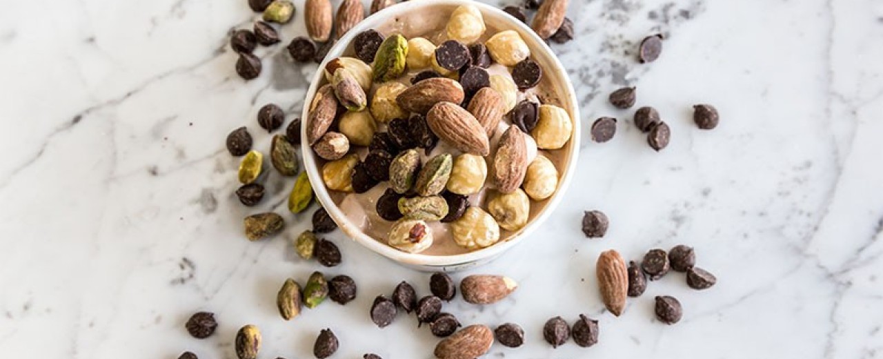 Noten zijn gezond en passen in een gezond voedingspatroon!